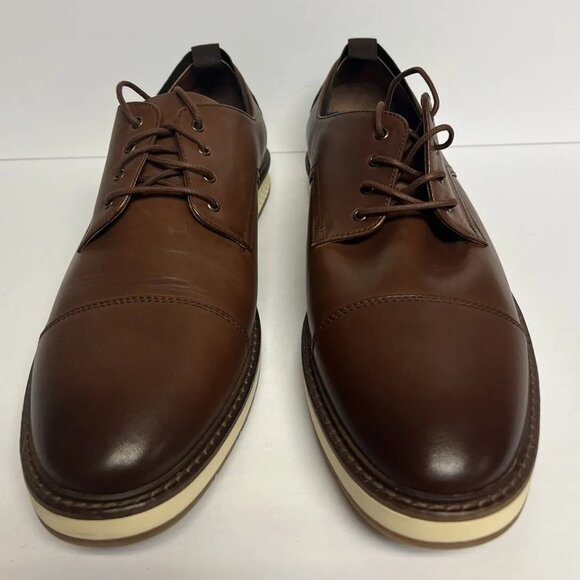 Vince Camuto Men\'s Edom Oxford Cognac, Size 13 M main image 6
